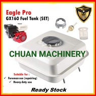 (Ready Stock) Honda Engine GX160 GX200 168F 5.5HP 6.5HP 7.0HP 7.5HP Fuel Tank With Fuel Cap Spare Pa