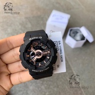 100% Original Japan Made Baby_G BA110 Series Sports Wrist watch For Girl/Women BA-110PL-7A2JF BA-110