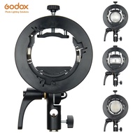 GODOX S2 Bowens Mount Flash S-Type Bracket For V1 V860II AD200 AD400PRO Snoot Softbox