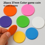 20pcs/pack playing token board game 37mm round coin