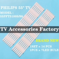 PHILIPS 55PFT5100S/98 BDL5530QL 55" TV LED BACKLIGHT BAR READY STOCK 55PFT5100S 55PFT5100 55PFT5100S