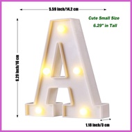 ❈ ♝ ⊕ ▧ 3D Led Letter Light Name Letter Standee Lettering Name for Backdrop Birthday Decoration Par