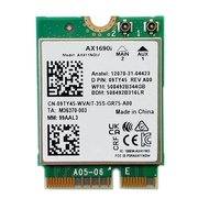 1 Pieces AX1690I WiFi Card AX411 Wi-Fi 6E Speed 802.11Ax 2.4/5/6GHz Bluetooth 5.3 Wireless Module