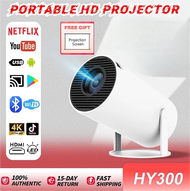 HY300 PRO Mini Projector 4k HD Smart projector portable Projector For Phone with wifi and bluetooth