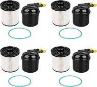 iFJF FD-4615 6.7L Fuel Filter Replacement for 2011-2016 Ford F250-F550 Super Duty 2016 F650-F750 6.7