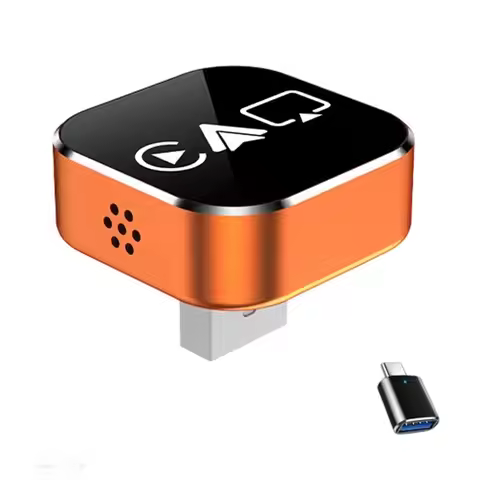 Smart USB Dongle Airplay/Miracast 4In1 Wireless Carplay Adapter AI Box Android Auto/Carplay Car Inte