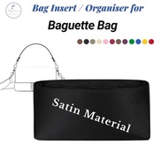 Bag Lover | Bag in Bag Satin Bag Insert For Baguette Bag Organiser Bag Organizer Prevent Stain And D