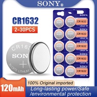 Sony CR1632 CR 1632 3V Lithium Battery LM1632 BR1632 ECR1632 For Watch Car Key Remote Control Calculator Button Cell