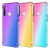 Gradient Phone case OPPO Reno 2 2F case Colourful clear cover soft casing