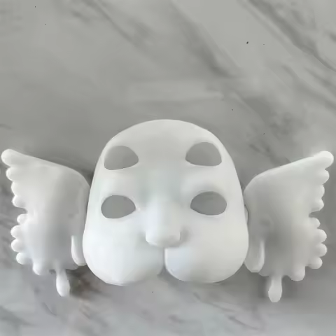 Game Character 3D Printed Crying Baby Mask Party Accessory DIY Melanies Martinezs Mask Pink MASK Lat