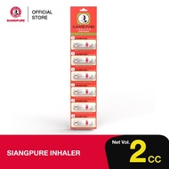 6Pcs Siang Pure Inhaler 2 in 1