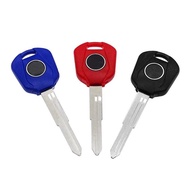 Motorcycle Uncut Blank Key Double Slot Groove Spare Replacement Key For HONDA CBF600 CBR954 F4I F4 F