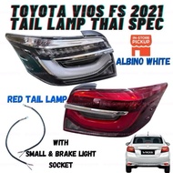 TOYOTA VIOS NCP150  FS 2021 THAI SPEC ALBINO WHITE LIGHT  TAIL  LAMP