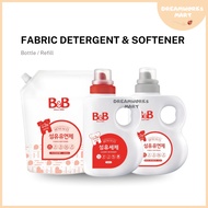 Korea B&B Baby Fabric Detergent / Fabric Softener