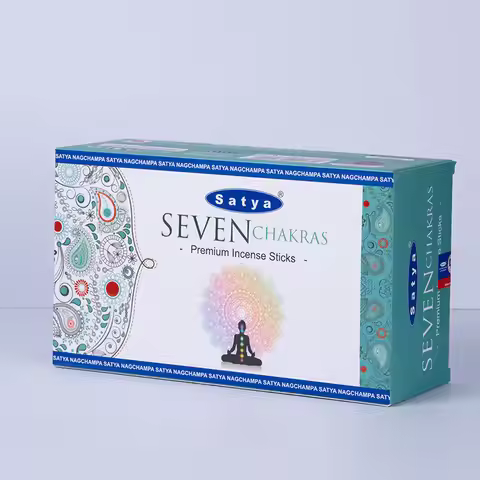 Premium Indian SATYA Incense Sticks, Bamboo Stick Incense, SAIBABA NAG CHAMPA, Platinum Grade S