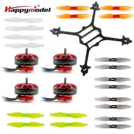 HappyModel Crux3 3in Toothpick Frame Kit EX1202.5 8000KV Brushless Motor Gemfan 3018 Propeller for R