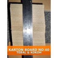 Karton board yellow board Karton Grey Board Tebal Ukuran F4 215 x 33– Alas Photocard Kpop / Scrapbo