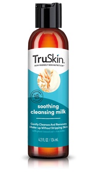 Soothing Cleansing Milk - Gentle Facial Cleanser with Rice & Oat Milk, Hyaluronic Acid - Removes Mak