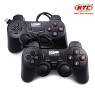 Bộ đôi tay cầm chơi game EW2008D - có dây (Đen) - Nhất Tín Computer