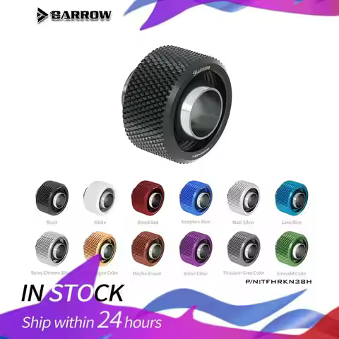 Barrow pc water cooling soft tube Fitting connector for 3/8"ID*1/2"OD 10x13mm 3/8"ID*5/8"OD 10x16mm 