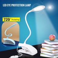 LED Desk Lamp Creative Clip Book Lamp Bedroom Bedside Lamp Children's Eye Protection Learning Desk L