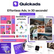 Quickads.ai Create Video Ads within a 30 Seconds | URL to AI Video | Fancy Image Ads Easy & Quickly 