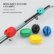 Lure Fishing Rod Clip, Khuc Fishing Rod. Multi-purpose Fishing Rod Protector and Decorative Clip Fis