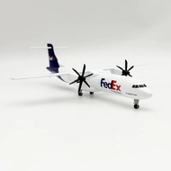 JASON TUTU 20CM Fedex Express ATR Aircraft Model Planel Airplane Diecast Metal Planes Collect Gifts 