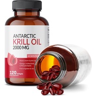 Antarctic Krill Oil Soft Capsules 120 Antarctic Krill Oil Capsules to maintain cerebrovascular healt
