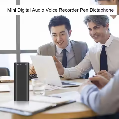 Secret Spy Recorder Professional Mini Digital Audio Digital Voice Mp3 Player Tape Record with USB Po