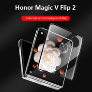 2PCS Ultra Clear Full Cover 3D Curved Tempered Glass for Honor Magic V Flip 2 V Flip 5G Screen Prote