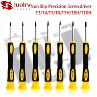 LUOLRV Disassembly Repair Tools, Plastic With Hole Torx Screwdriver, Professional T3/T4/T5/T6/T7H/T8