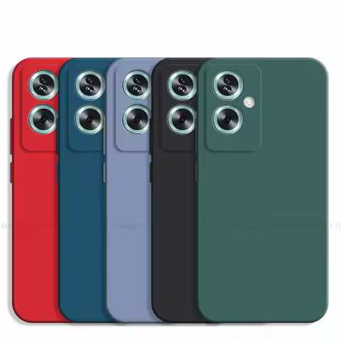 For OPPO A79 5G Case OPPO A79 5G Cover Luxury Original TPU Shockproof Liquid Silicone Protective Pho