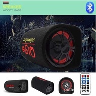 5 Inch Short Car Subwoofer Car Audio 12V 220V Bluetooth Connection Speakers