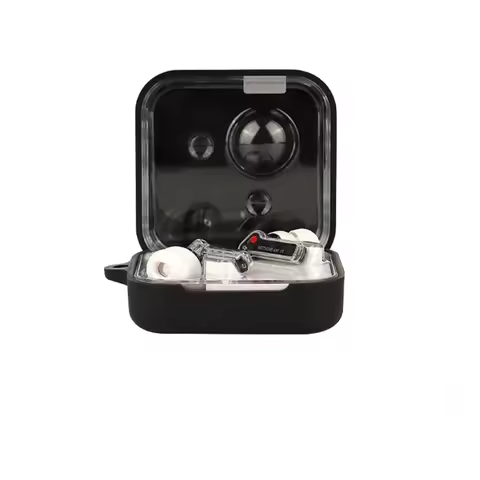 For Nothing Ear (2) Headphone Protector Cover Case with Hook Impact-resistant Washable Shell Silicon