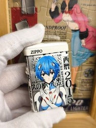 全新【Zippo】 x 新世纪福音战士 EVA 聯名 綾波麗防風火機