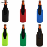 114OMYZUSHOP 6 Pcs Beer Bottle Sleeve, 330ml Neoprene Beverage Bottle Holder, Durable Colorful With 