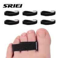 SRIEI 1/2/5/10Pcs Buddy Finger Straps With Padded No-Slip Hook and Loop Finger Splint Solution To Su