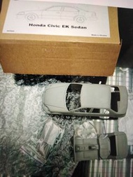 HONDA civic EK 四門 改件 for fujimi 1/24