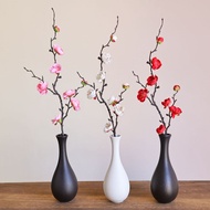 [Ready Stock] Plum Blossom Twigs Wax Plum Artificial Flower Chinese Style Zen Desktop Floral Art Liv