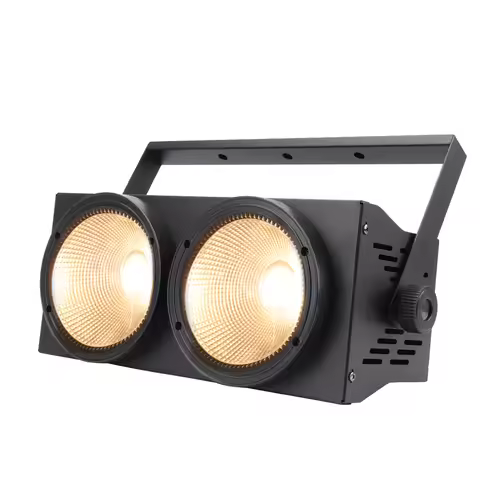 200W LED COB Blinder Lighting Warm/Cool White Audience Par Light DMX512 Disco DJ Wedding Stage Effec