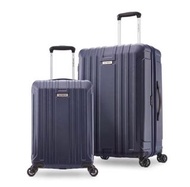 <免運費> 新秀麗(Samsonite)2件套 20吋 28吋 各一 藍色/銀色 行李箱 旅行 拉捍箱 travel luggage baggage suitcase