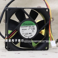 SUNON KD2408PTBX-6A 8025 8cm 24V 4.3W Dual Ball Inverter Fan