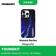 [ของแท้Youngkit] Aurora Series เคสกันกระแทกลาบแสงเหนือ เคสสำหรับ 15 / 15 P / 15 PM