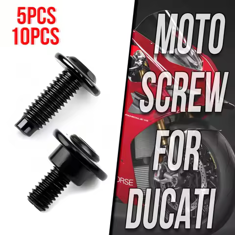 M5 For Ducati Motorcycle Screws Panigale V4 V2 Streetfighter Supersport 950 848 1098 1198 899 959 11