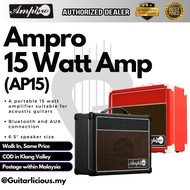 AMPRO 15watt Acoustic Amplifier Active Speaker with Bluetooth ( AP15 AP 15  AP-15 )