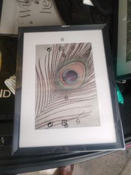 Ikea 掛畫～以物易物～全新 掛畫～全新～大49～小39