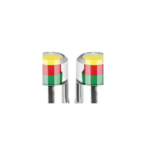 2.4Bar 36PSI Tyre Pressure Monitor Valve Caps Easy To Read 3 Color Eye Alert Tyre Valve Caps Pressur