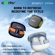 KoorFly Wireless Buds Bluetooth Earphone EP800 43DB ANC Noise Reduction 13MM Driver 40MS Low Delay 3