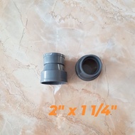 Reducer/Vlock sock/V sock/Socket TRILLION PVC 2"x1 1/4"